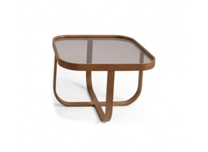 Designer Kaffisdësch Modern Holzmiwwelen Wunnzëmmer Luxus Ariichtung