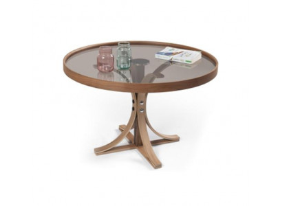 Luxus Couchtisch Wunnzëmmer Ronn Kaffi Dësch Miwwelen Designer Ariichtung