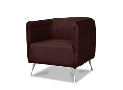 Design-Lounge-Fauteuil Iesszëmmer-Lehnsëtz Relax-Polstersëtz Gastro-Fauteuil Stull