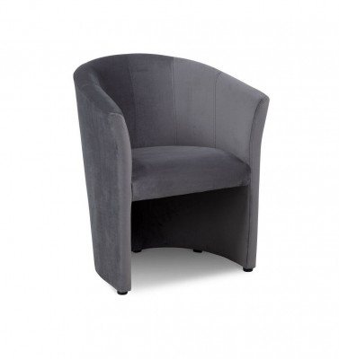 Clublounge Designsessel Léin Stull Gepolstert Sofa 1 Plaz Fernsehsessel Schwarz