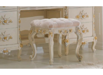Hocker Chesterfield Beistell Luxus Bänk Polster Schlofkummer Barock