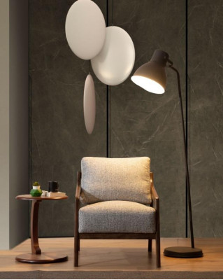 Textilsessel Designer Wunnzëmmer Relax Eenzelsëtz Luxus Aarmlehnestull
