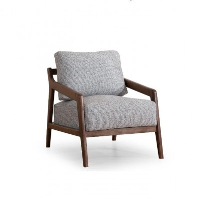 Textilsessel Designer Wunnzëmmer Relax Eenzelsëtz Luxus Aarmlehnestull