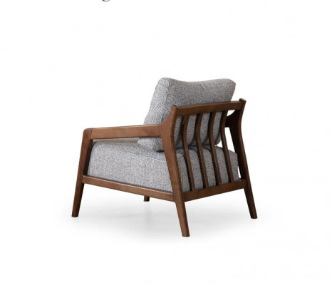 Textilsessel Designer Wunnzëmmer Relax Eenzelsëtz Luxus Aarmlehnestull