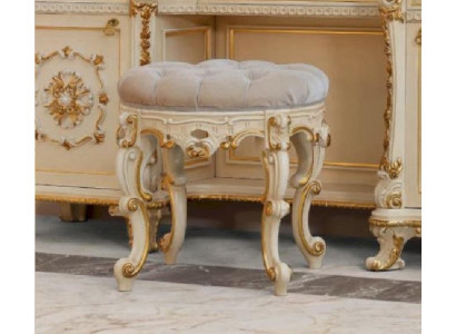 Hocker Chesterfield Luxus Niewestoelhocker Sëtzpolster Schlofzëmmer