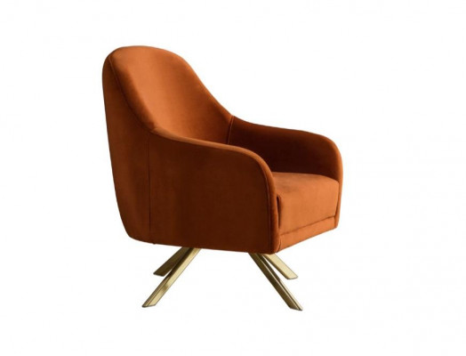 Orangen Aarmséissel Edelstol Féiss Moderne Eenzëger Polstermöbel