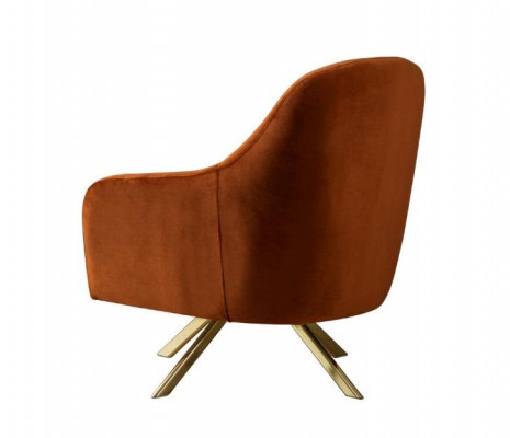 Orangen Aarmséissel Edelstol Féiss Moderne Eenzëger Polstermöbel