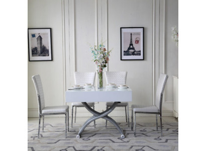 Iessdësch & Couchtisch 2in1 Verstellbaren Couchtisch Dësch zum Iesszëmmer Dëscher