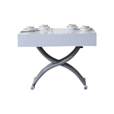 Iessdësch & Couchtisch 2in1 Verstellbaren Couchtisch Dësch zum Iesszëmmer Dëscher