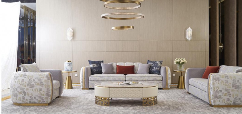 Sofaen Zëmmer Miwwelen Dräisëtzeger Couch Polster Design Sofa Modern Neie 3er Sëtz