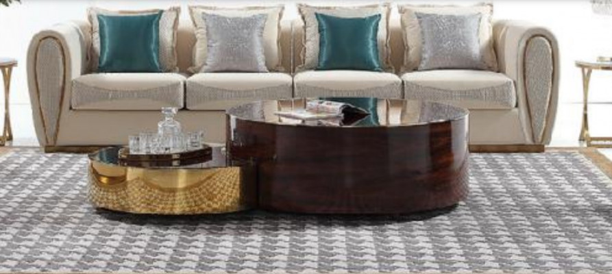 Zëmmer Miwwelen Dräisëtzer Couch Polster Nei Design Sofa Modern Sëtz Luxus Sofen