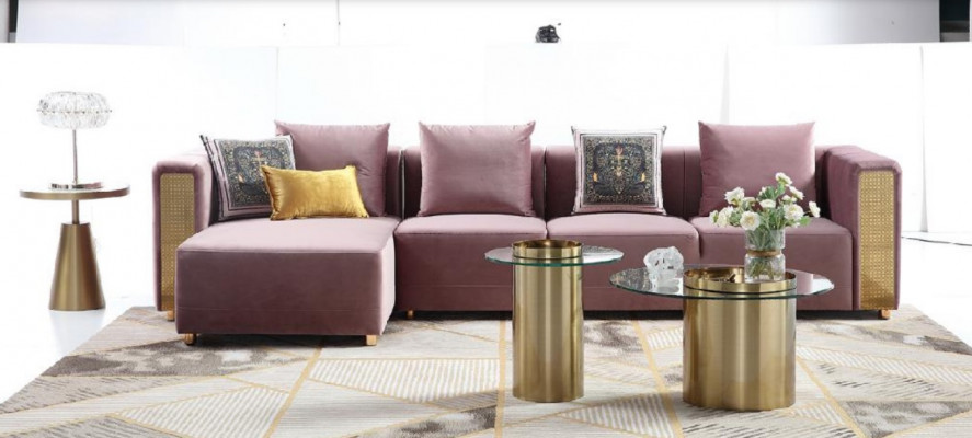 Kaffisdësch Säitentësch Designer Dësch Neit Wunnzëmmerdësch 2x Couchtësch Neit