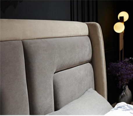 Komplett Schlofkummer Set Bett 2x Nuetsdësch 3 tlg. Sets Designer Better Luxus