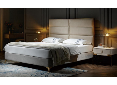 Bett Ehebett Design Luxus Luxur Polsterbett Designbett Textil Better Duebelbett