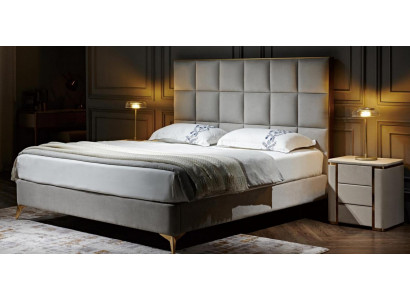 Design Bett Schlofkummer Better Textil Hotel Luxus Polster Setz Stoff Miwwelen Nei