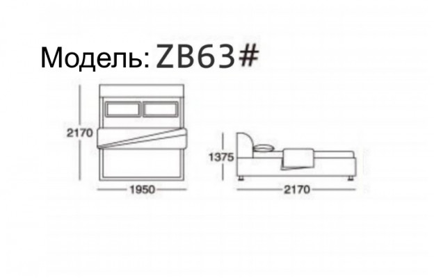 Schlofzëmmer Set Design Modern Luxus Schlofzëmmer Bett 2x Nuetsdësch 3tlg. Nei