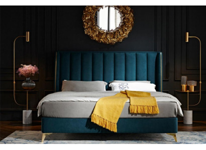 Luxus Design Bett Duebel Better Schlofzëmmer Miwwelen Polsterbett Designbett Better