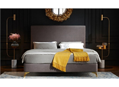 Design Luxus Luxuriéist Polsterbett Designbett Liederbetter Ehebett Duebelbett Bett