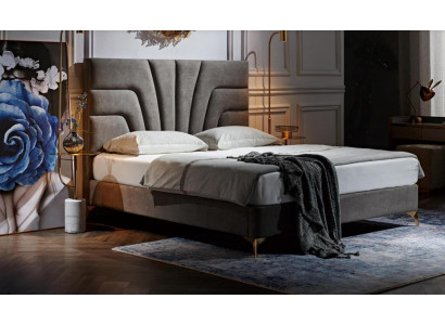 Hotel Bestiet Luxus Bett Duebelbett Schlofzëmmer Design Miwwelen Holz Luxus Better Neit