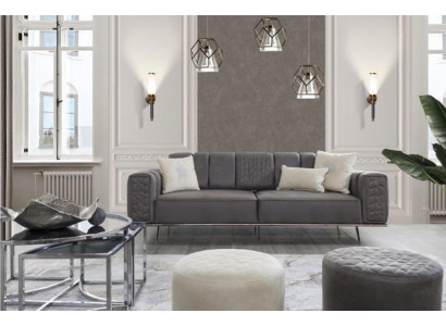XXL Sofa 4-Sëtz Luxus Designer Couch Sofa Luxus Polster Italienesch Miwwelen