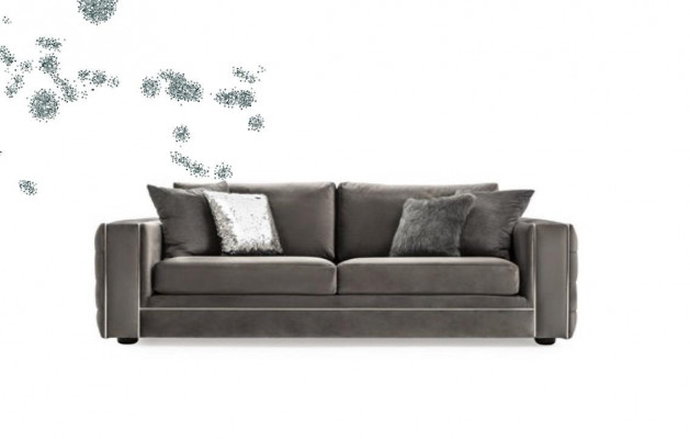 Héichwäerteg Sofa 4 Sëtzer Polstersofas Designer Canapé Sofa Luxus Chesterfield