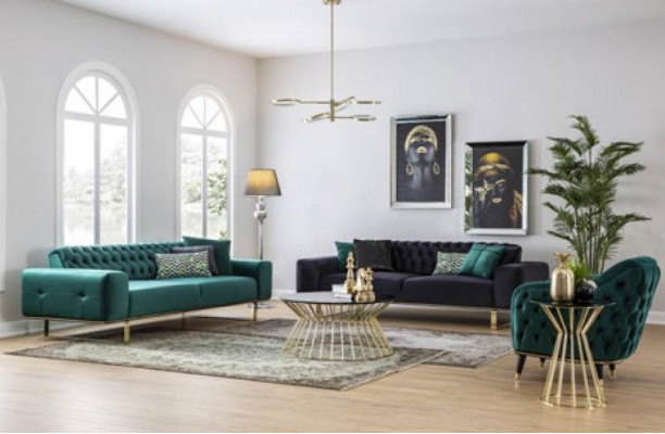 Chesterfield Club Fauteuil Canapé Miwwel Ariichtung Sofa Relaxasëtz Eenzersëtz
