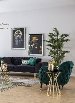 Chesterfield Club Fauteuil Canapé Miwwel Ariichtung Sofa Relaxasëtz Eenzersëtz