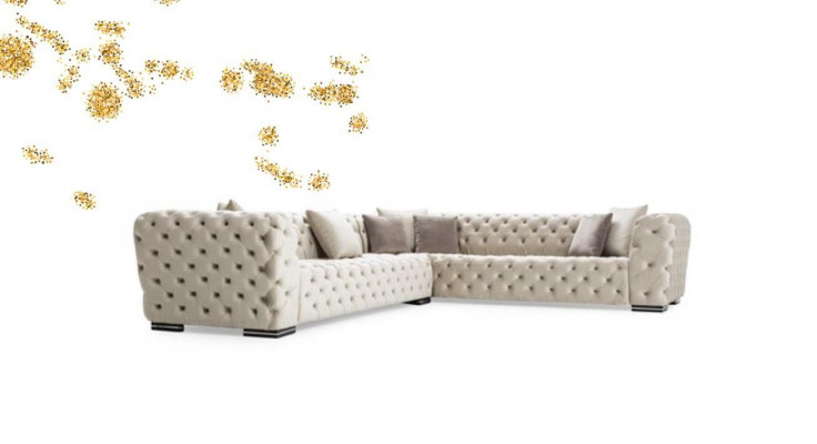Chesterfield Polstersofa Sofa Ecksofa Garnitur Polster Luxus Eck Sofae Nei