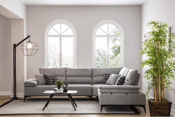 Eckcouch L Form Couch Design Couchen Polstersëtz Textil Nei Eck Garnitur Gro