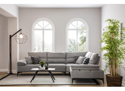 Eckcouch L Form Couch Design Couchen Polstersëtz Textil Nei Eck Garnitur Gro