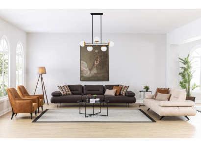 Canapé-Set 4+3+1+1 Set Design Sofa Polster Couchen Couch Modern Luxus