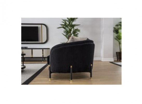 Luxus Set Modern RTV Wunnzëmmer Gestofféiert Sëtzen Sofagarnitur 3 + 3 Sëtz Couchtisch