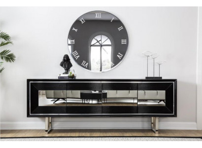 Schwaarzt Säitebord Kommode Kommoden Schaf Standschaf Luxus Anrichte