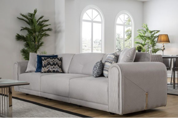 Sëtzkombinatioun 3+3+1 Design Sofaën Gepolstert Lieder Canapéë Sofa