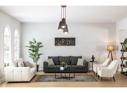 Luxus Canapé-Set Modern Set 3+2+1+1 Sëtz Sofa Couch Garnitur Design Couchen