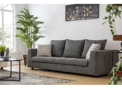 Luxus Canapé 4 Sëtz Stoff Wunnzëmmer Modernen Design gro Sofas Polster Couchen