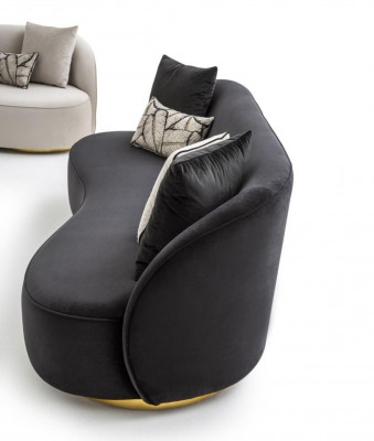 Sofa Garnitur 4+3+1 Sëtz Set Design Sofas Polstersëtz Canapéë Moderne Sofa