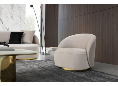 Fauteuil Modern Einsëtzeger Design Fauteuil Ariichtung Wunnzëmmer Sofa 1 Sëtz.