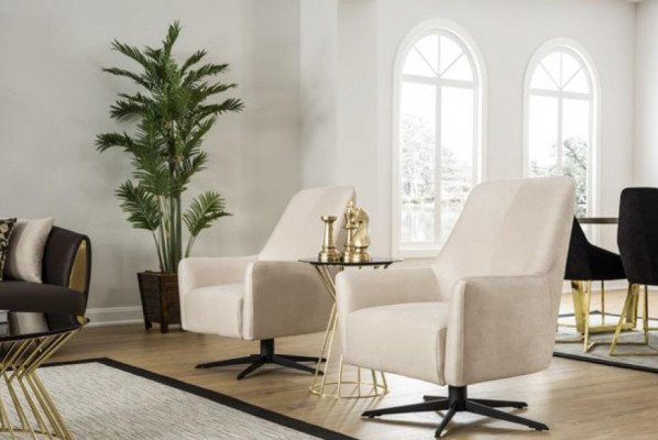 Sessel Modernen Einsitzer Luxus Sessel Ariichtung Wunnzëmmer Sofa 1 Sëtz Nei