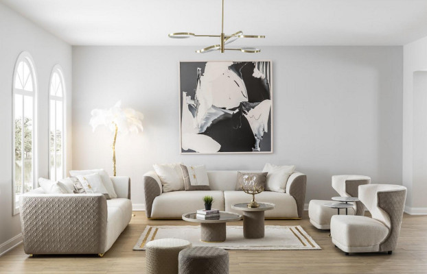 Luxus Sesel Design Sofa Sëtzer Lounge Club Polster klassesch Sëtz Relax Nei