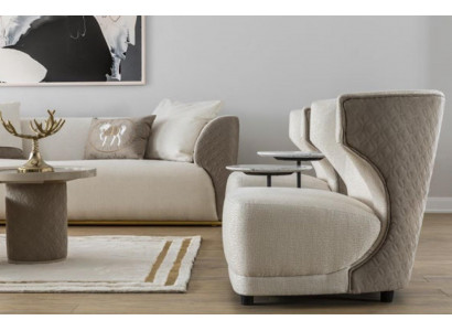 Luxus Sesel Design Sofa Sëtzer Lounge Club Polster klassesch Sëtz Relax Nei