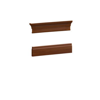 Elementer Sockelleist Kronelist fir d'Vitrin Schaf Schafsystem BA-29