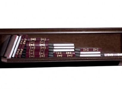 Wunnzëmmer XXL Bucheregal Massiv Holz 131cm Oflaach Regal Regaler- Modell V-P1