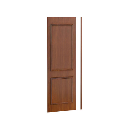 Klassesch Paneel mat Wandregal an Beliichtung, Bettenwand Wandverkleedung BA-25