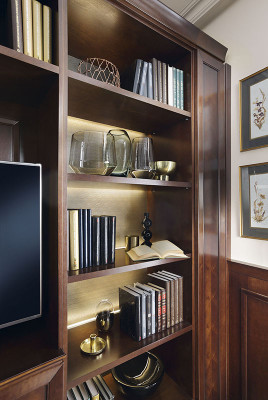 Edelt Holz Büro Schreifdësch Klassësche Dësch Büro Dëscher Antiken Stil Monaco