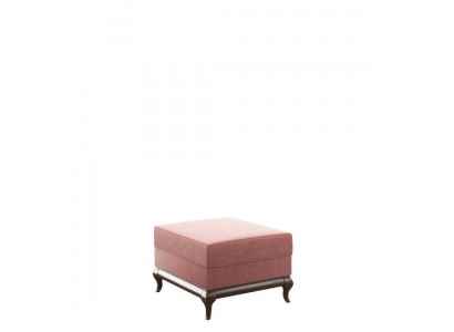 Hocker Quadratesche Ottomane Fousshocker 60 x 45 cm Designer Hocker Rosa