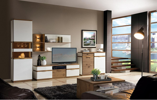 Klassesche Sofadësch Holzdësch Niewendësch Design Dëscher Wunnzëmmer CM S3