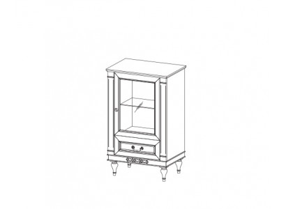 Klassesch Vitrine Kommoden Vitrinen Vitrinenschaf Schaf Glasschaf FL-WM