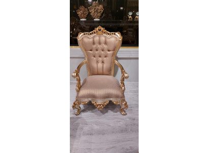 Beige Chesterfield Still antike Stil Stillen Still Barock Rokoko Miwwelen