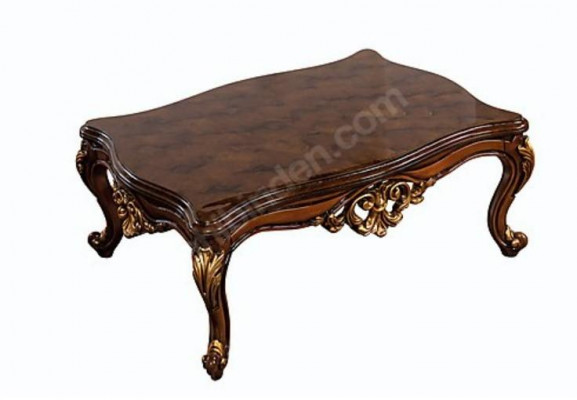 Holz Dësch Niewendësch Miwwelen Luxus Coffeendësch Brong Coffeendëscher Wunnzëmmer